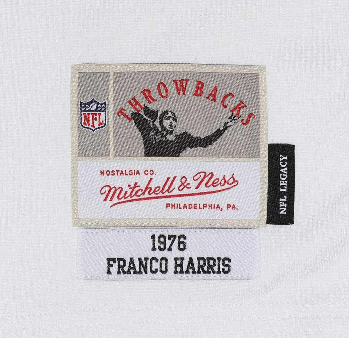 Franco Harris #32 Pittsburgh Steelers Legacy Throwback NFL Jersey White Classic