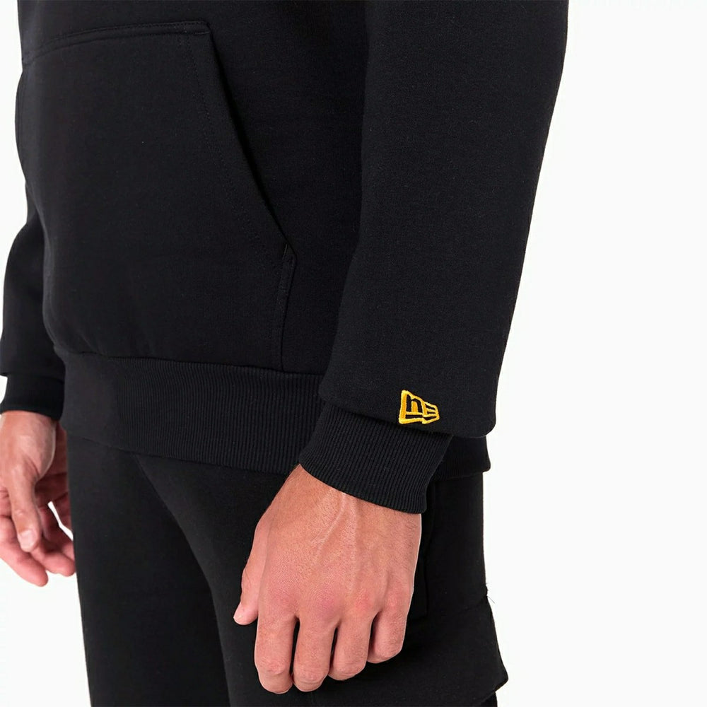 Pittsburgh Steelers Logo Hoodie NFL Sweatshirt Black Lifestyle