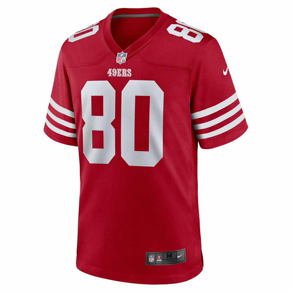 Jerry Rice #80 San Francisco 49ers Nike Game NFL Jersey Red Fashion