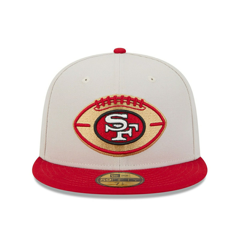 San Francisco 49ers Historic 2024 NFL Sideline New Era 59FIFTY Fitted Cap Lifestyle