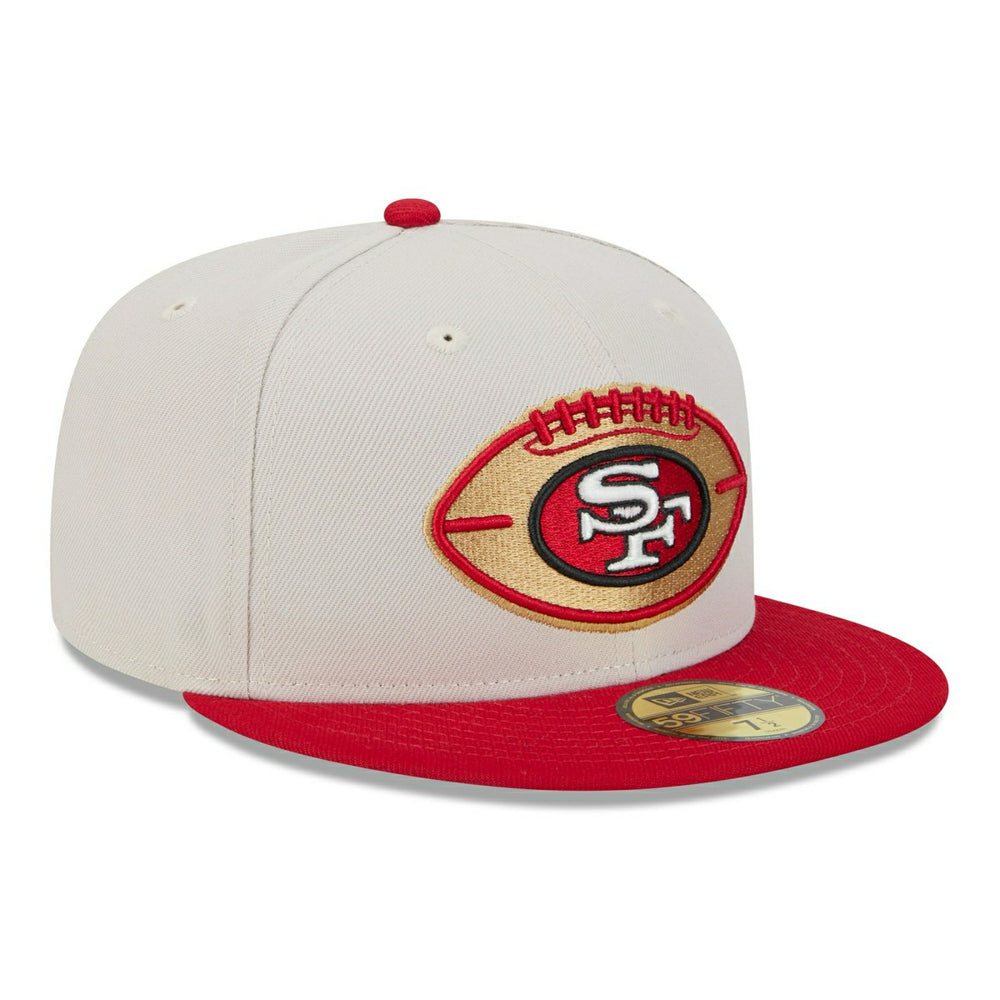 San Francisco 49ers Historic 2024 NFL Sideline New Era 59FIFTY Fitted Cap Lifestyle
