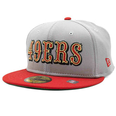San Francisco 49ers Pivot Mesh Crown New Era 59FIFTY Fitted NFL Cap Classic