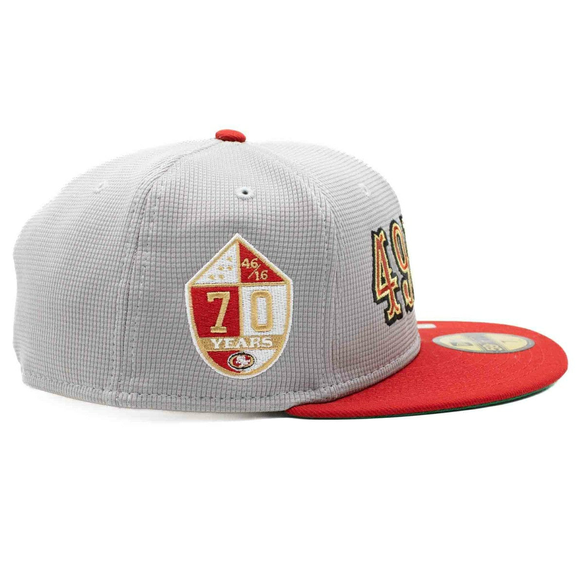 San Francisco 49ers Pivot Mesh Crown New Era 59FIFTY Fitted NFL Cap Classic