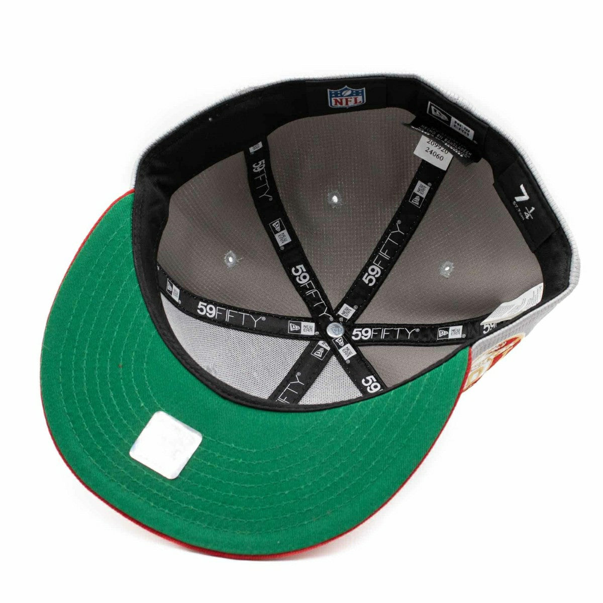 San Francisco 49ers Pivot Mesh Crown New Era 59FIFTY Fitted NFL Cap Classic