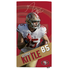 George Kittle San Francisco 49ers NFL Beach Towel Fashion