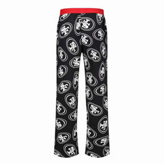 San Francisco 49ers Outline Recovered NFL Lounge Pants Black Lifestyle