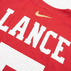 Trey Lance #5 San Francisco 49ers Nike Player NFL T-Shirt Red Classic