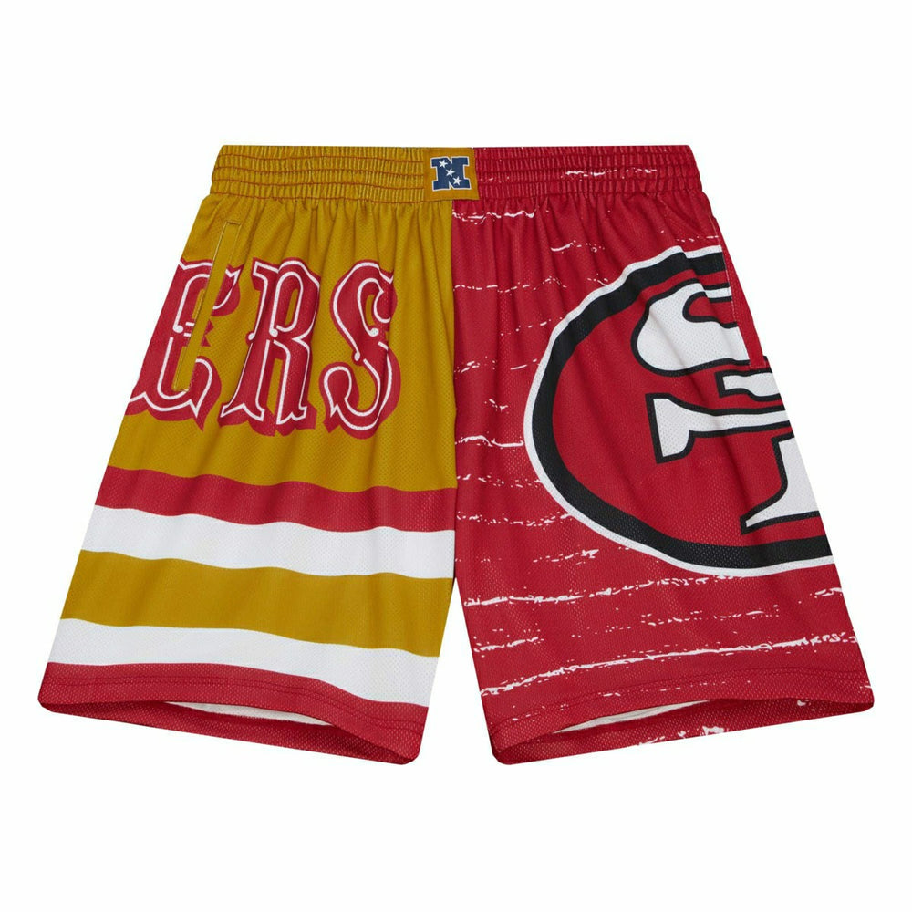 San Francisco 49ers Mitchell & Ness Jumbotron 3.0 NFL Shorts Fashion