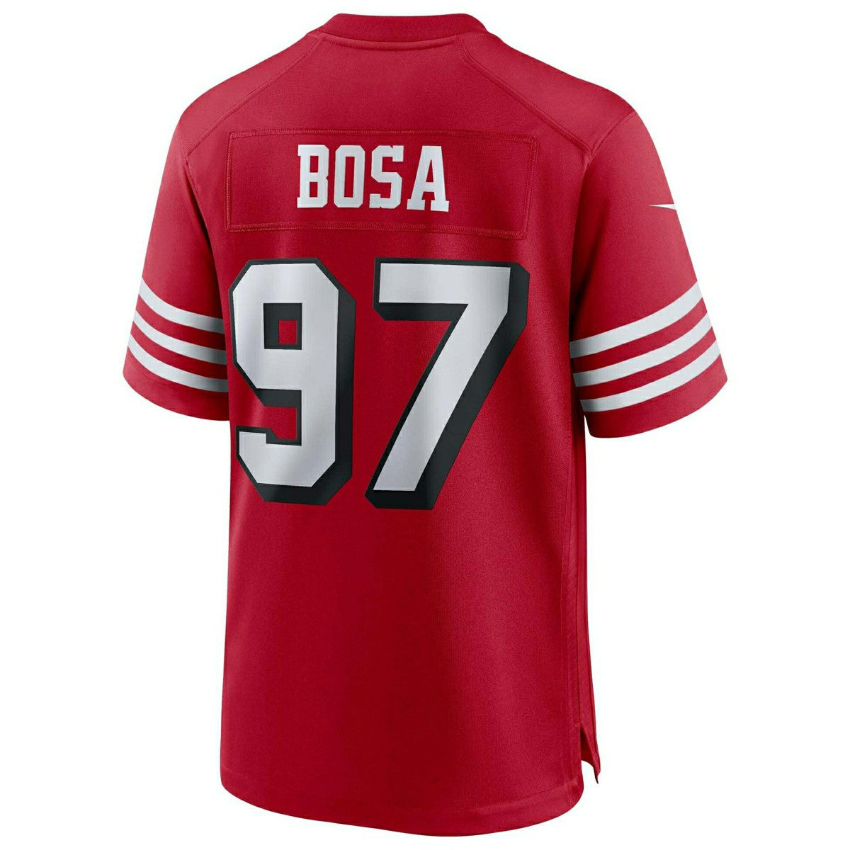 Nick Bosa #97 San Francisco 49ers Nike Game NFL Jersey Alternate Red Taass sale