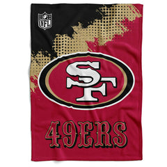 San Francisco 49ers Corner Fleece NFL Blanket Fashion