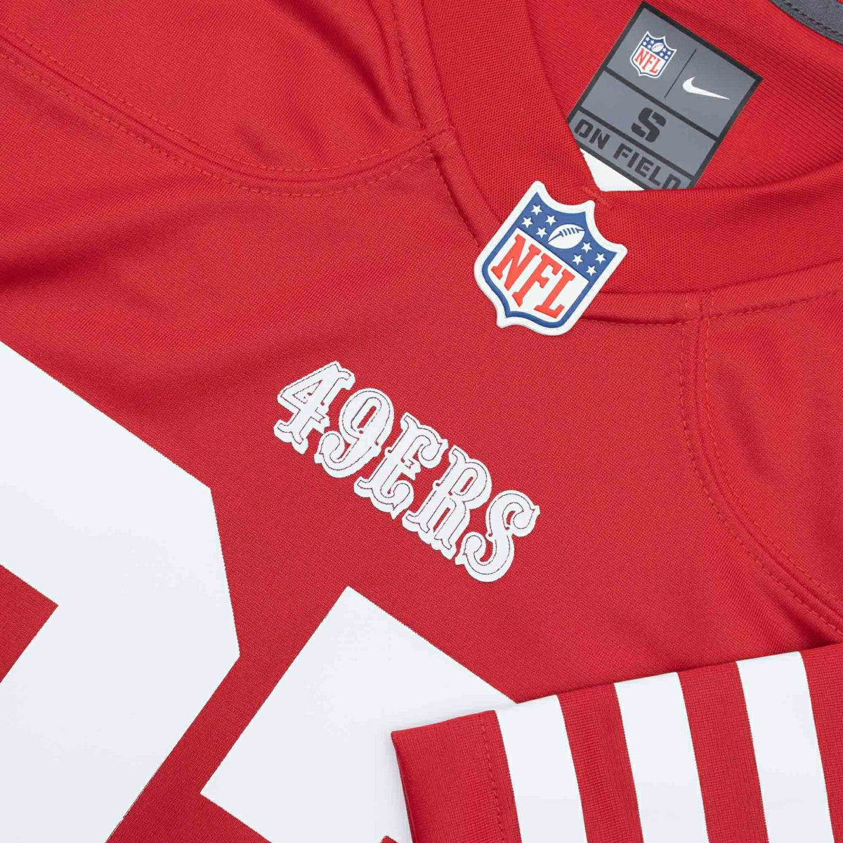Nick Bosa #97 San Francisco 49ers Nike Game NFL Football Jersey Red Lifestyle