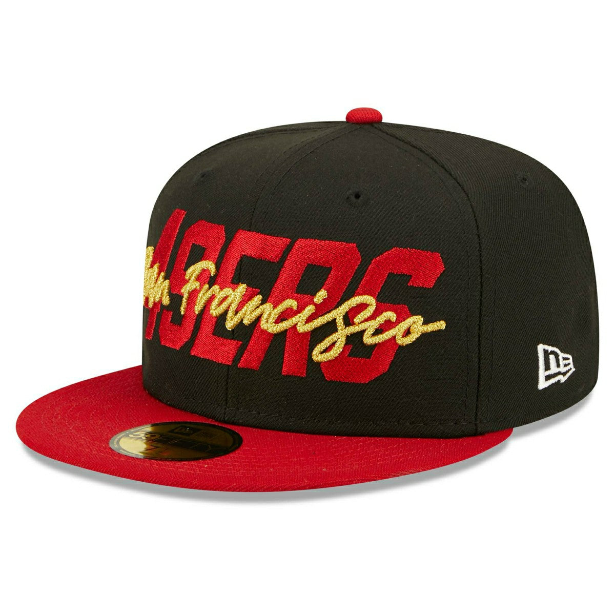 San Francisco 49ers 2022 NFL Draft On-Stage New Era 59FIFTY Fitted Cap Taass sale