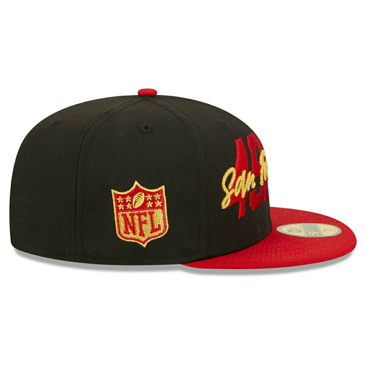 San Francisco 49ers 2022 NFL Draft On-Stage New Era 59FIFTY Fitted Cap Taass sale