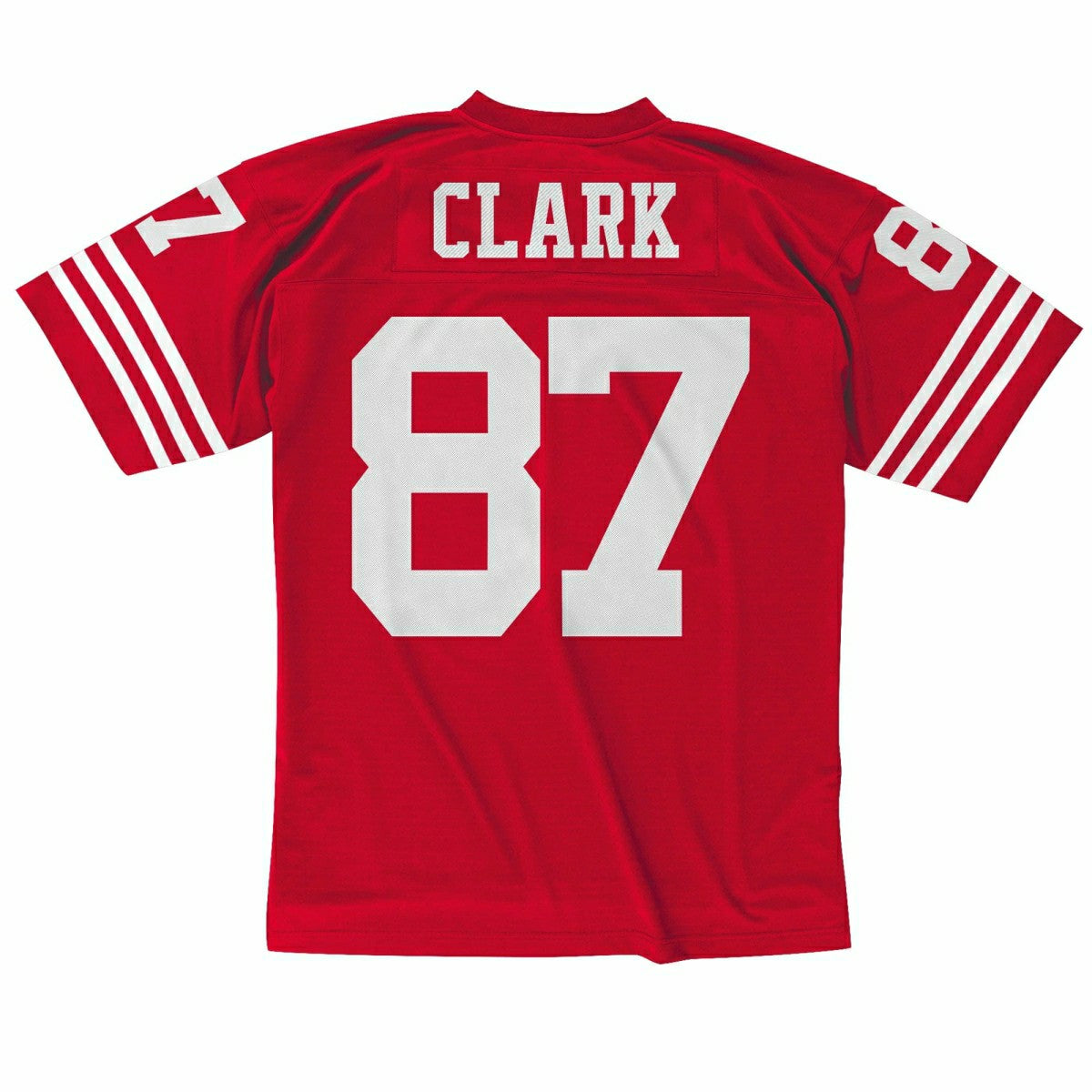 Dwight Clark #87 San Francisco 49ers Mitchell & Ness Throwback NFL Jersey Red Lifestyle