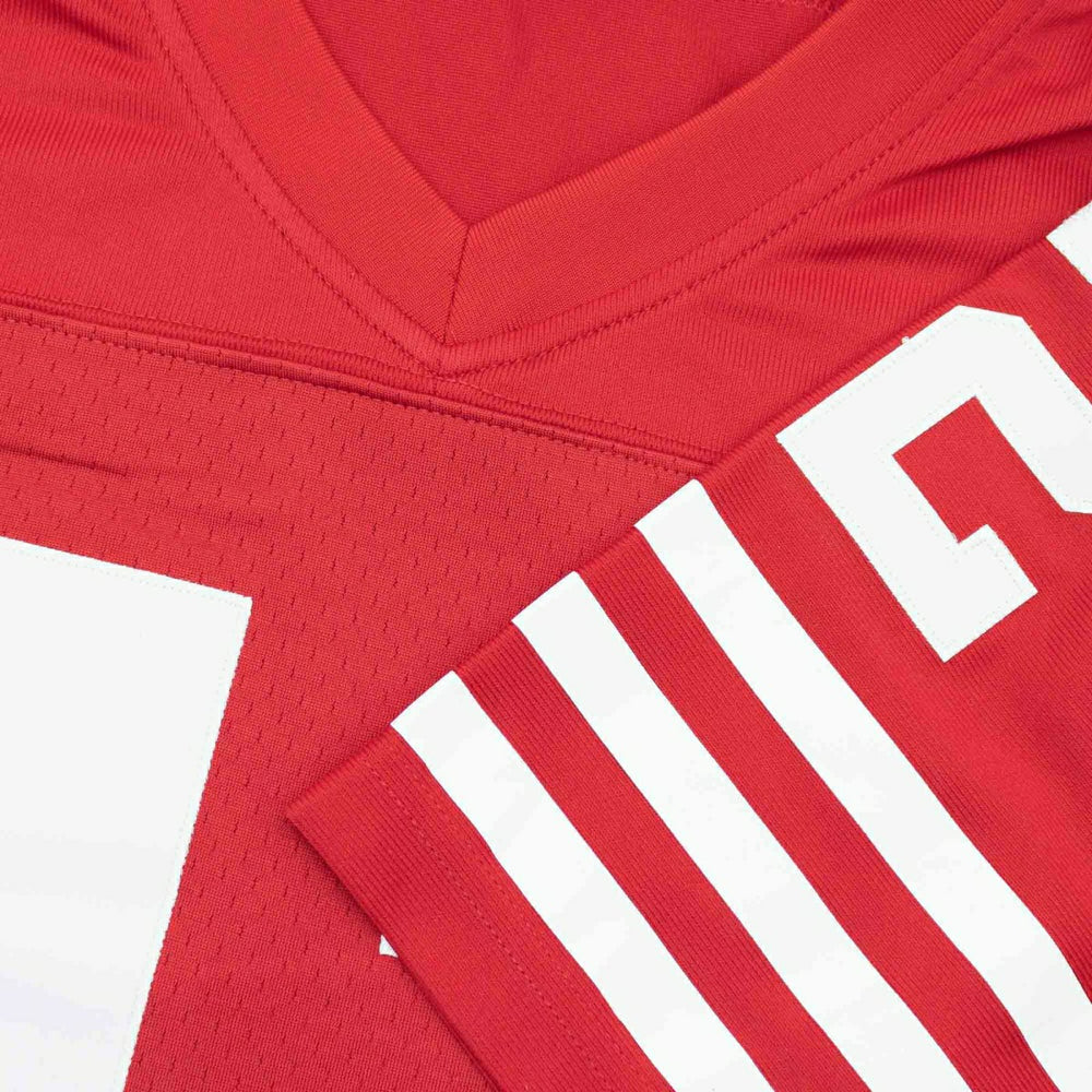 Ronnie Lott #42 San Francisco 49ers Mitchell & Ness Throwback NFL Jersey Red Taass for sale