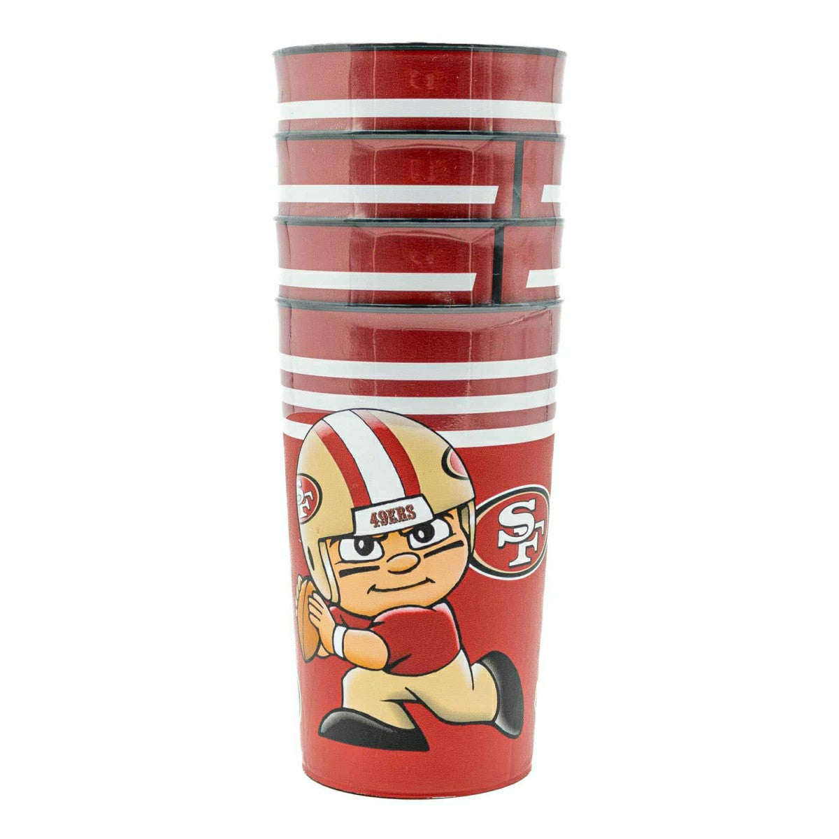 San Francisco 49ers NFL TeenyMates Party Cup Set (4-Pack) Lifestyle