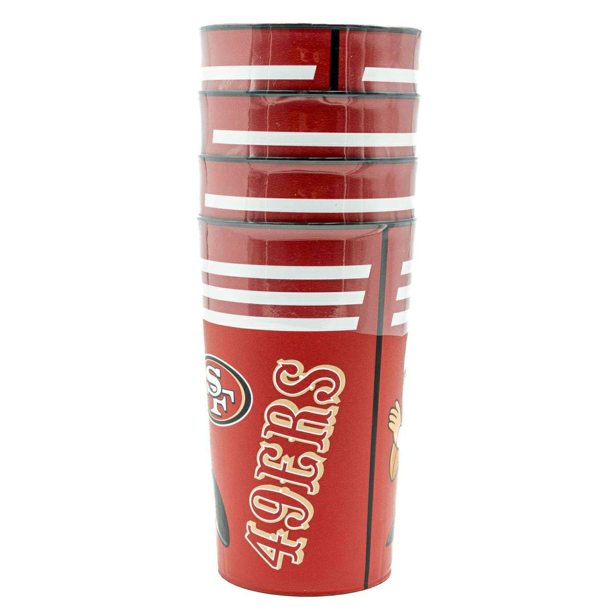 San Francisco 49ers NFL TeenyMates Party Cup Set (4-Pack) Lifestyle