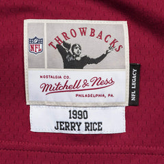 Jerry Rice #80 San Francisco 49ers 1990 Legacy Throwback NFL Jersey Red Classic