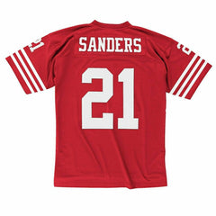 Deion Sanders #21 San Francisco 49ers Legacy Throwback NFL Jersey Red Taass sale