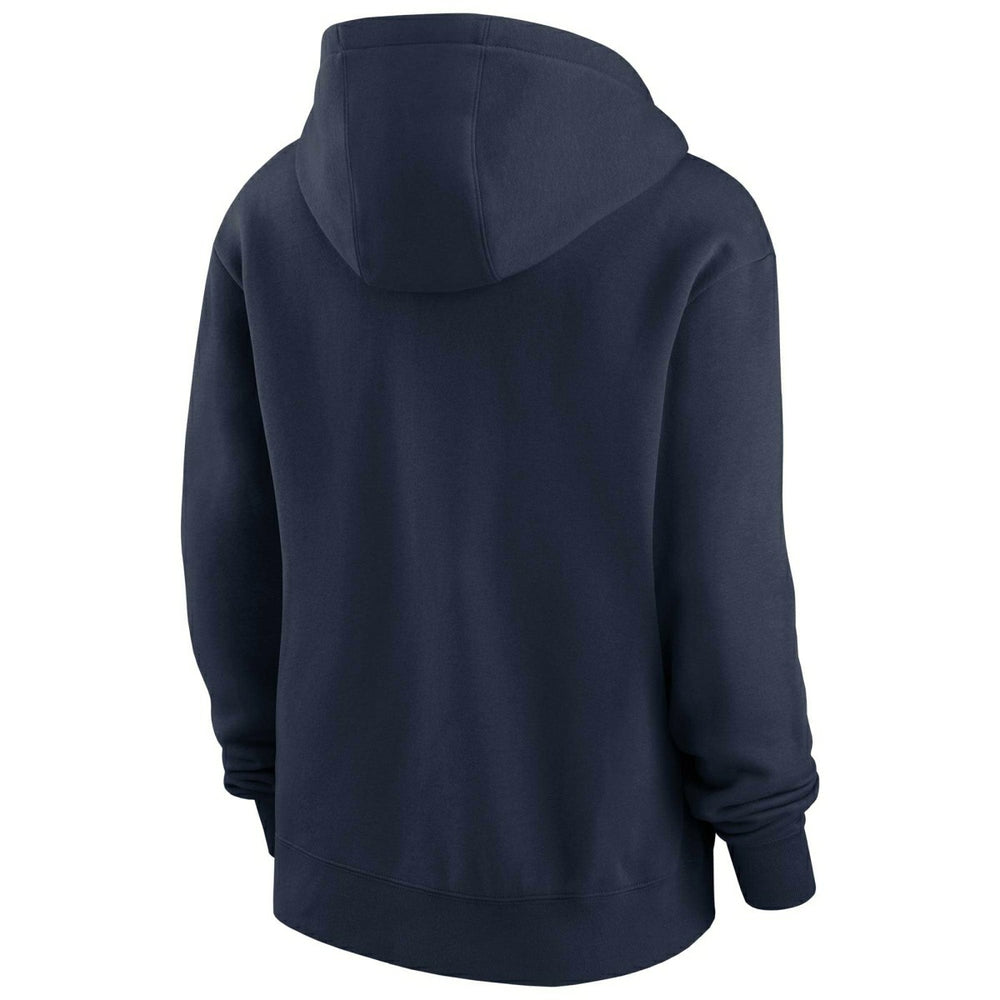 Seattle Seahawks Wordmark Nike Club NFL Hoodie Navy (WOMEN'S) Lifestyle