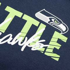 Seattle Seahawks Wordmark Nike Club NFL Hoodie Navy (WOMEN'S) Lifestyle
