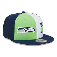 Seattle Seahawks On-Field 2023 NFL Sideline New Era 59FIFTY Fitted Cap Taass US