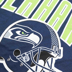 Seattle Seahawks Athletic Arch Nike Essential NFL T-Shirt Navy Lifestyle
