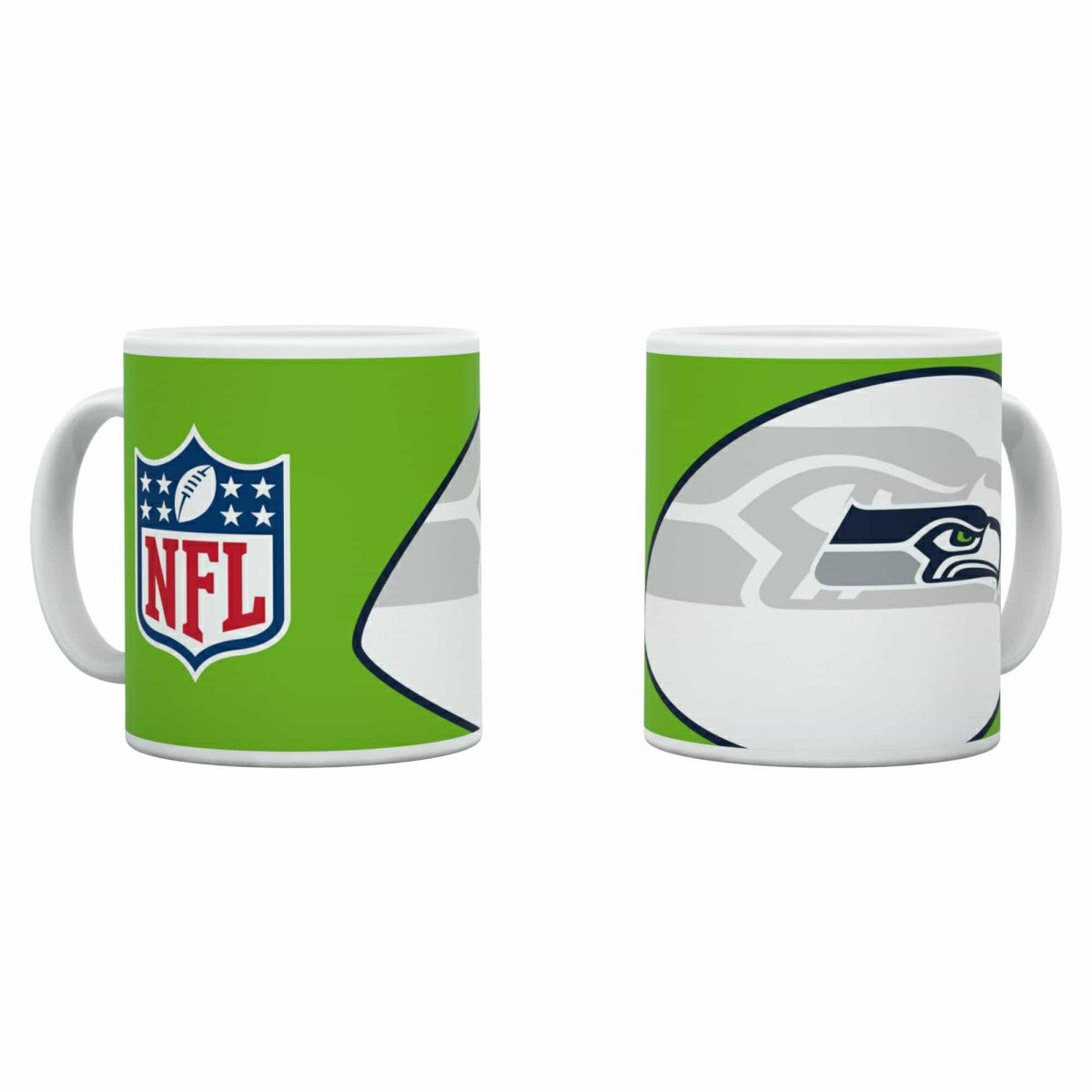 Seattle Seahawks Shadow Logo & Shield NFL Mug (330 ml) Taass sale