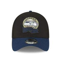 Seattle Seahawks 2022 NFL On-Field Salute to Service New Era 39THIRTY Flex Cap Taass for sale