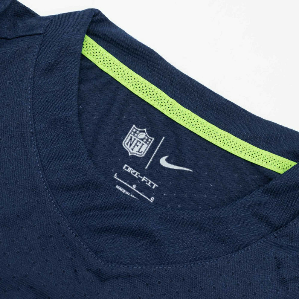 Seattle Seahawks 2022 NFL Sideline Nike Performance Player Top Navy Taass US