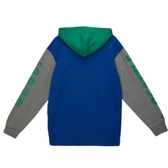 Seattle Seahawks Mitchell & Ness NFL Full Zip Fleece Hoodie Taass sale