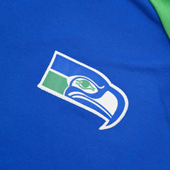 Seattle Seahawks Raglan NFL Throwback Nike Crewneck Pullover Taass for sale