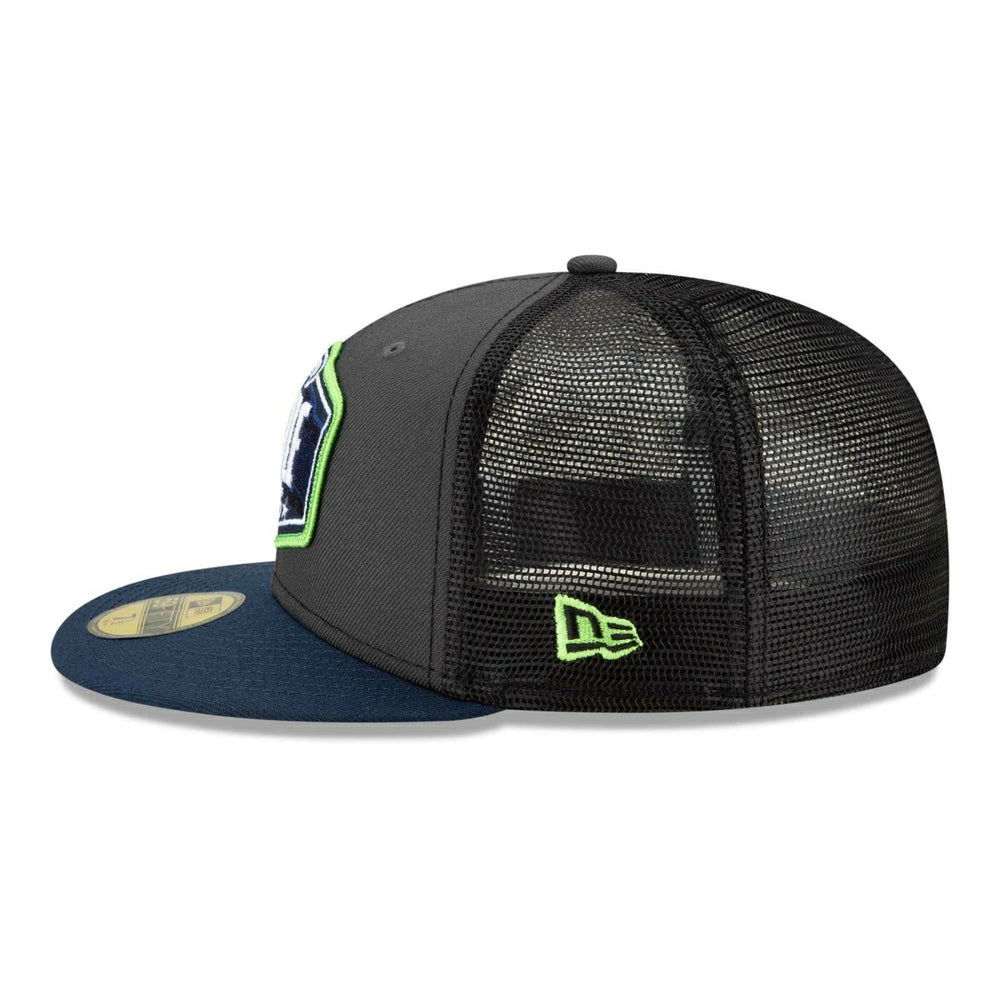 Seattle Seahawks Official 2021 NFL Draft New Era 59FIFTY Fitted Cap Taass US