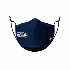 Seattle Seahawks Official NFL On-Field Face Mask Navy Lifestyle
