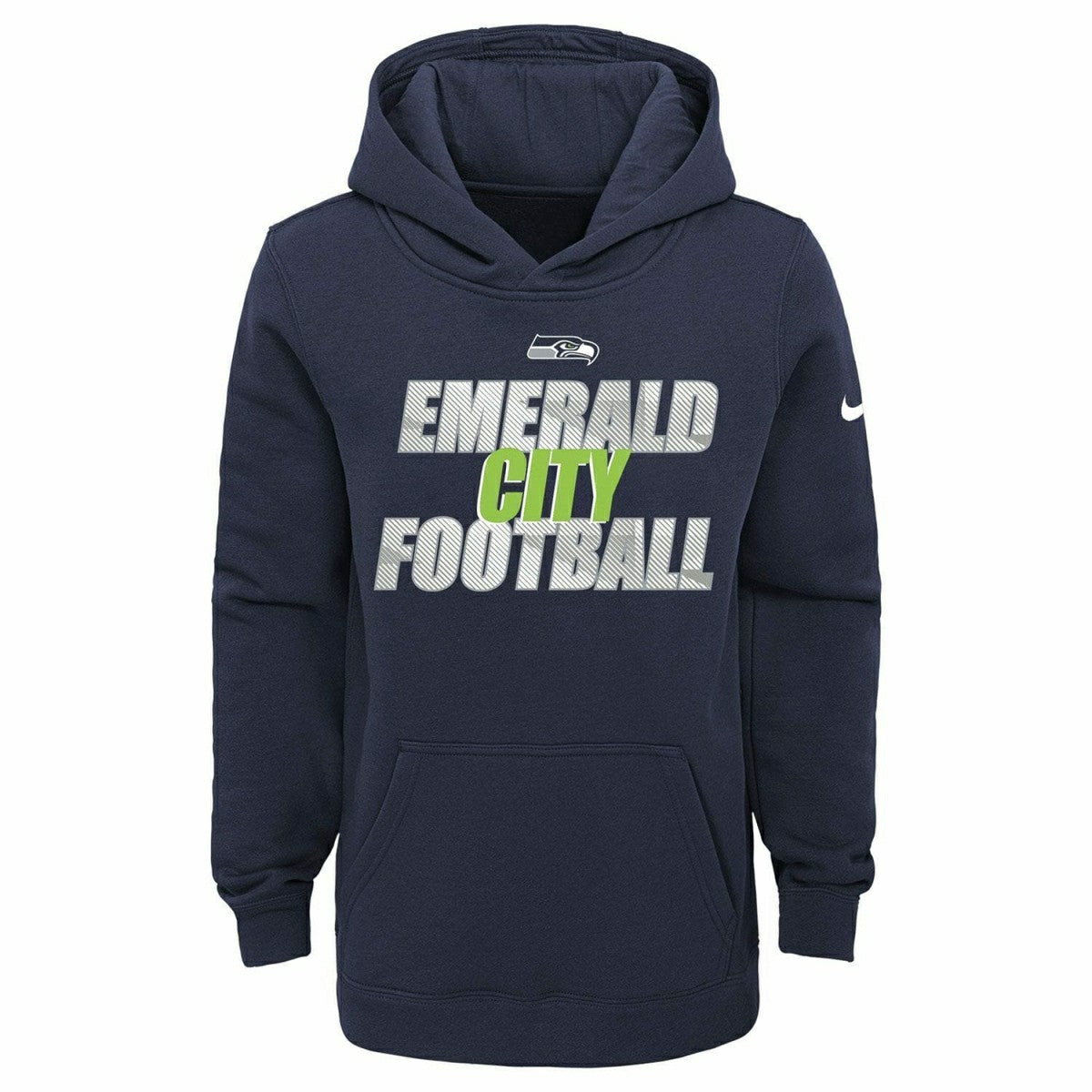 Seattle Seahawks Youth 2020 NFL Local Nike Club Hoodie (YOUTH) Taass for sale