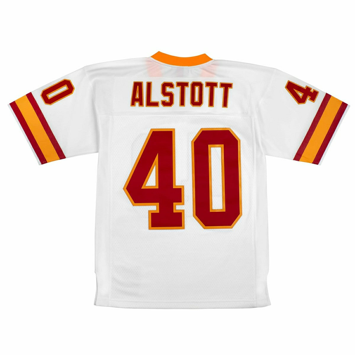 Mike Alstott #40 Tampa Bay Buccaneers Mitchell & Ness Throwback NFL Jersey White Classic