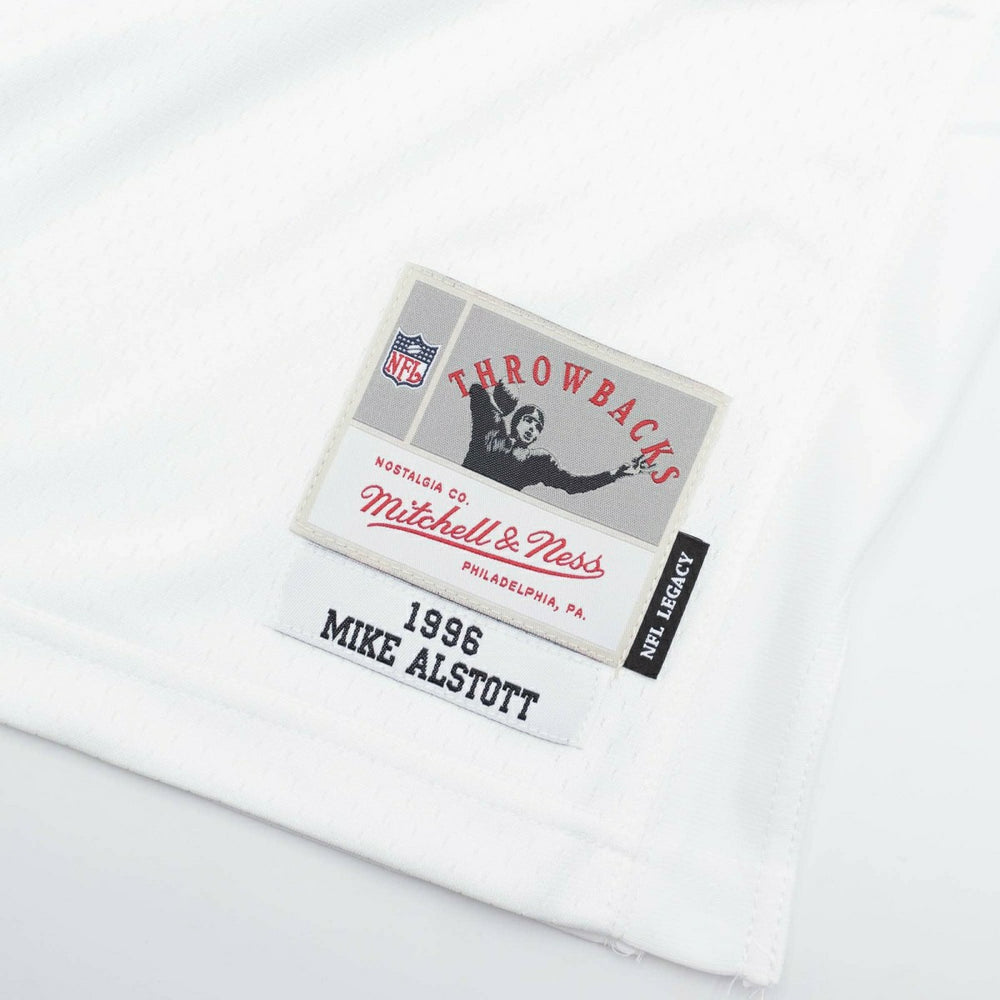 Mike Alstott #40 Tampa Bay Buccaneers Mitchell & Ness Throwback NFL Jersey White Classic