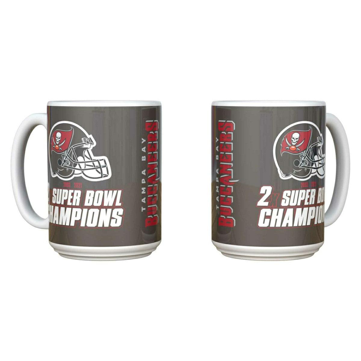 Tampa Bay Buccaneers 2x Super Bowl Champions Jumbo NFL Mug (440 ml) Taass sale