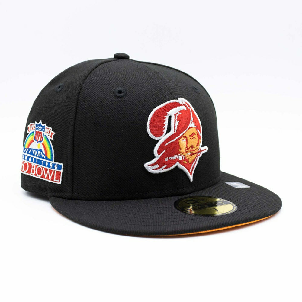 Tampa Bay Buccaneers 1990 Pro Bowl New Era 59FIFTY Fitted NFL Cap Taass for sale