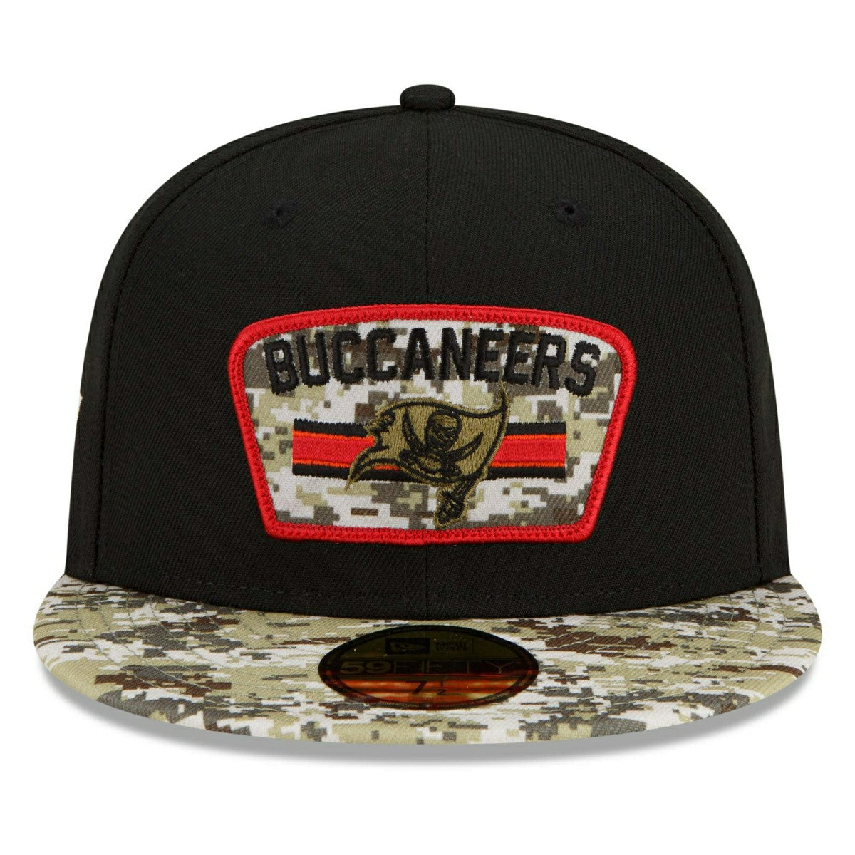 Tampa Bay Buccaneers 2021 NFL On-Field Salute to Service New Era 59FIFTY Fitted Cap Taass US