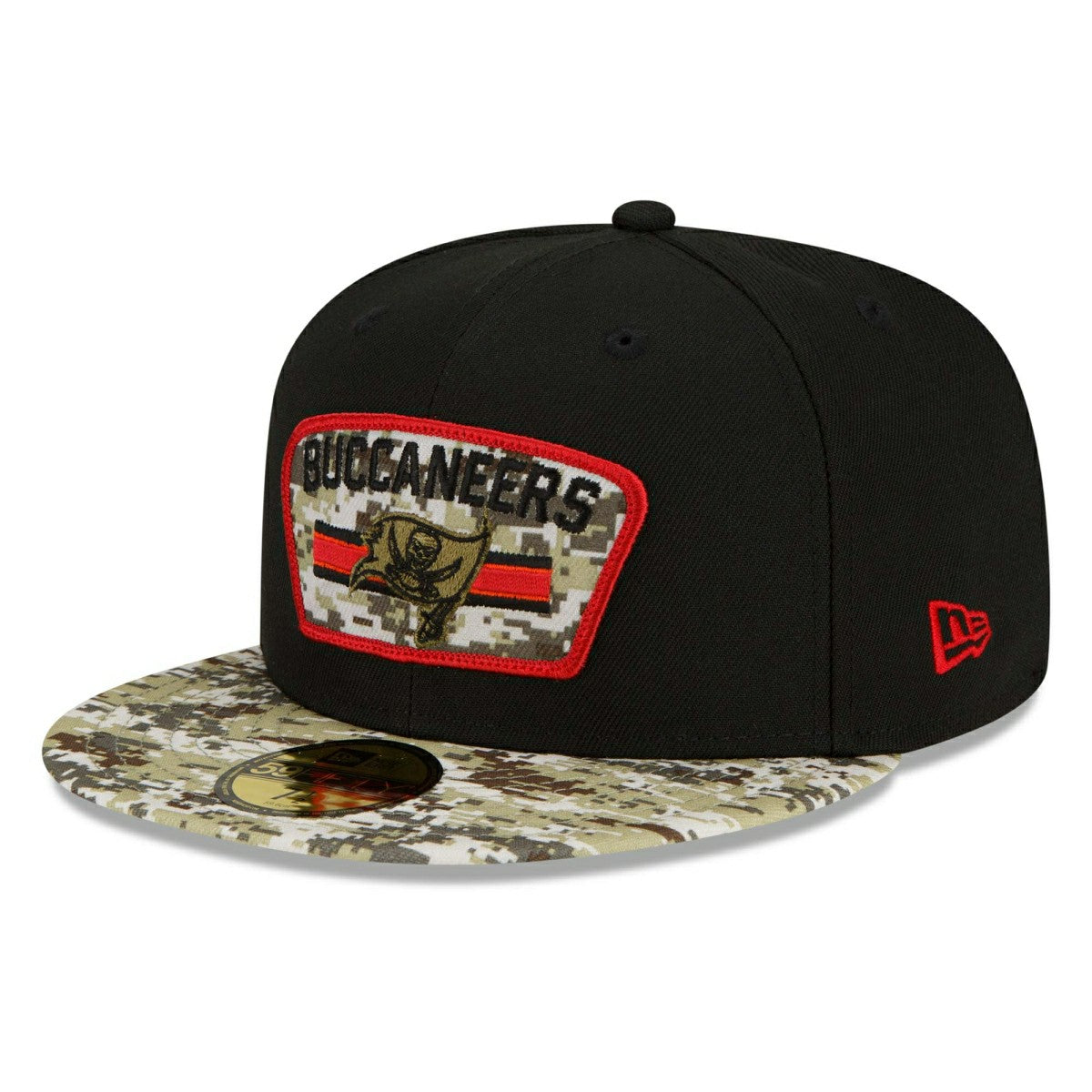 Tampa Bay Buccaneers 2021 NFL On-Field Salute to Service New Era 59FIFTY Fitted Cap Taass US
