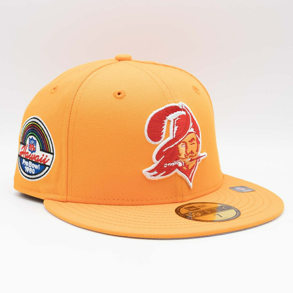 Tampa Bay Buccaneers 1980 Pro Bowl New Era 59FIFTY Fitted NFL Cap Orange Fashion