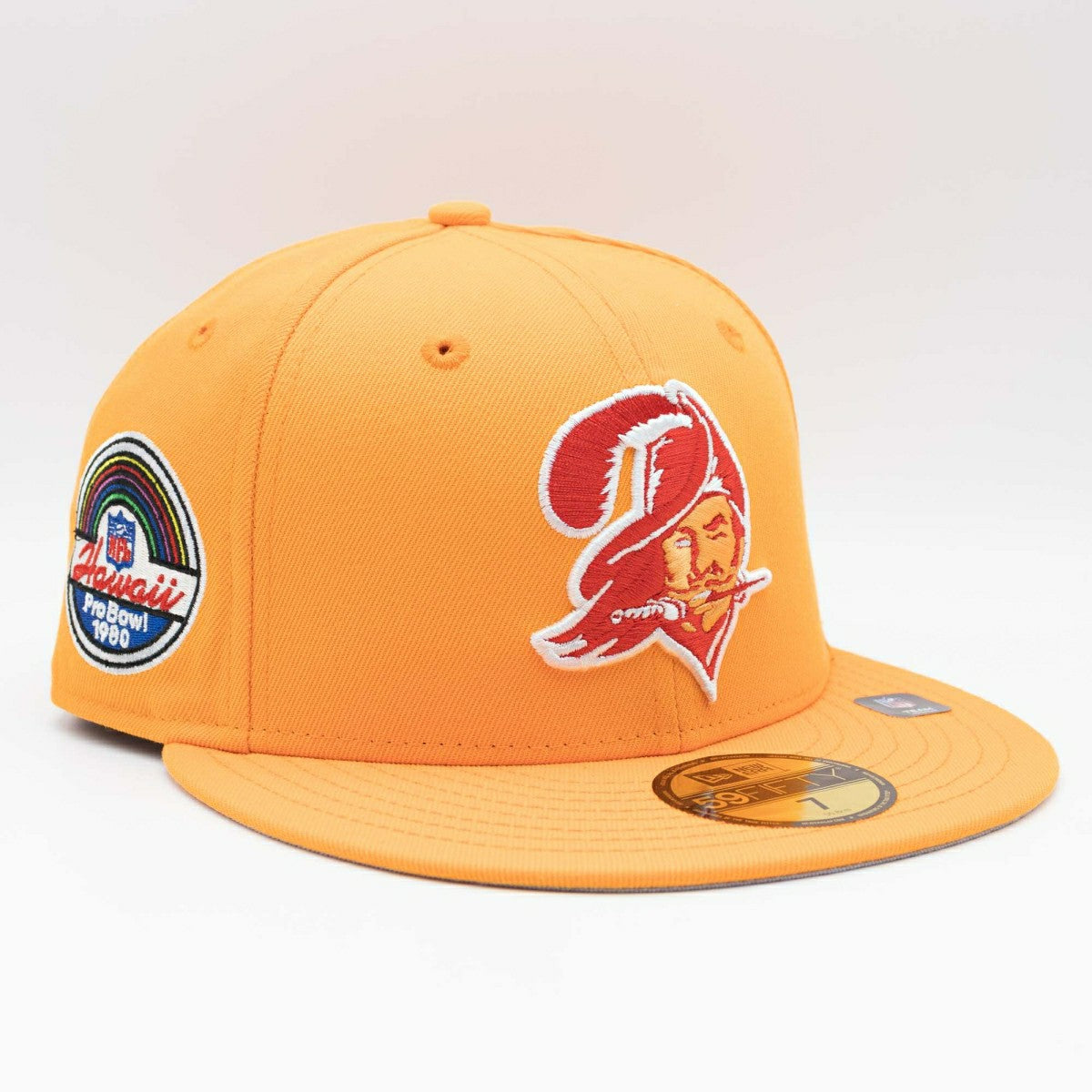 Tampa Bay Buccaneers 1980 Pro Bowl New Era 59FIFTY Fitted NFL Cap Orange Fashion