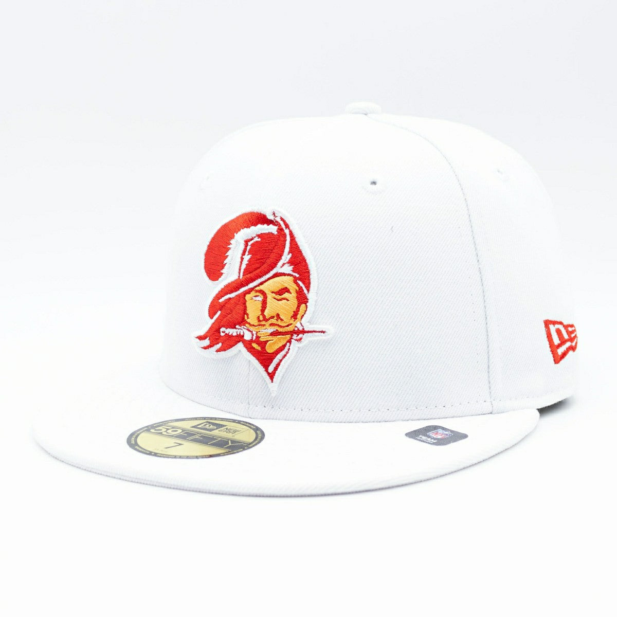 Tampa Bay Buccaneers Throwback New Era 59FIFTY Fitted NFL Cap White Taass sale