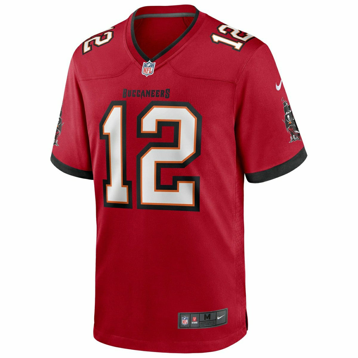 Tom Brady #12 Tampa Bay Buccaneers Nike Game NFL Football Jersey Red Fashion
