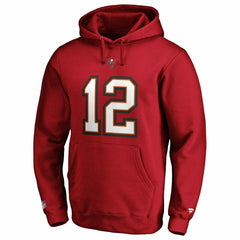 Tom Brady #12 Tampa Bay Buccaneers Fanatics Player NFL Hoodie Lifestyle