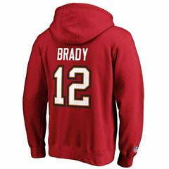 Tom Brady #12 Tampa Bay Buccaneers Fanatics Player NFL Hoodie Lifestyle