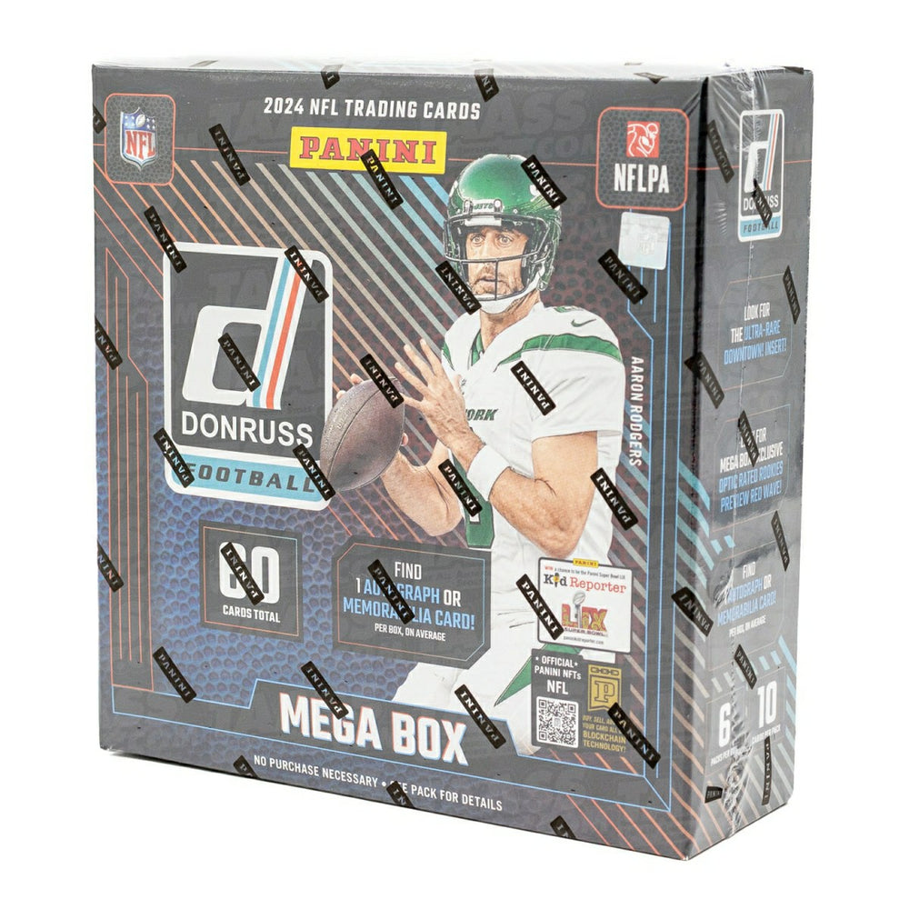 2024 Panini Donruss NFL Football Mega Box Taass for sale