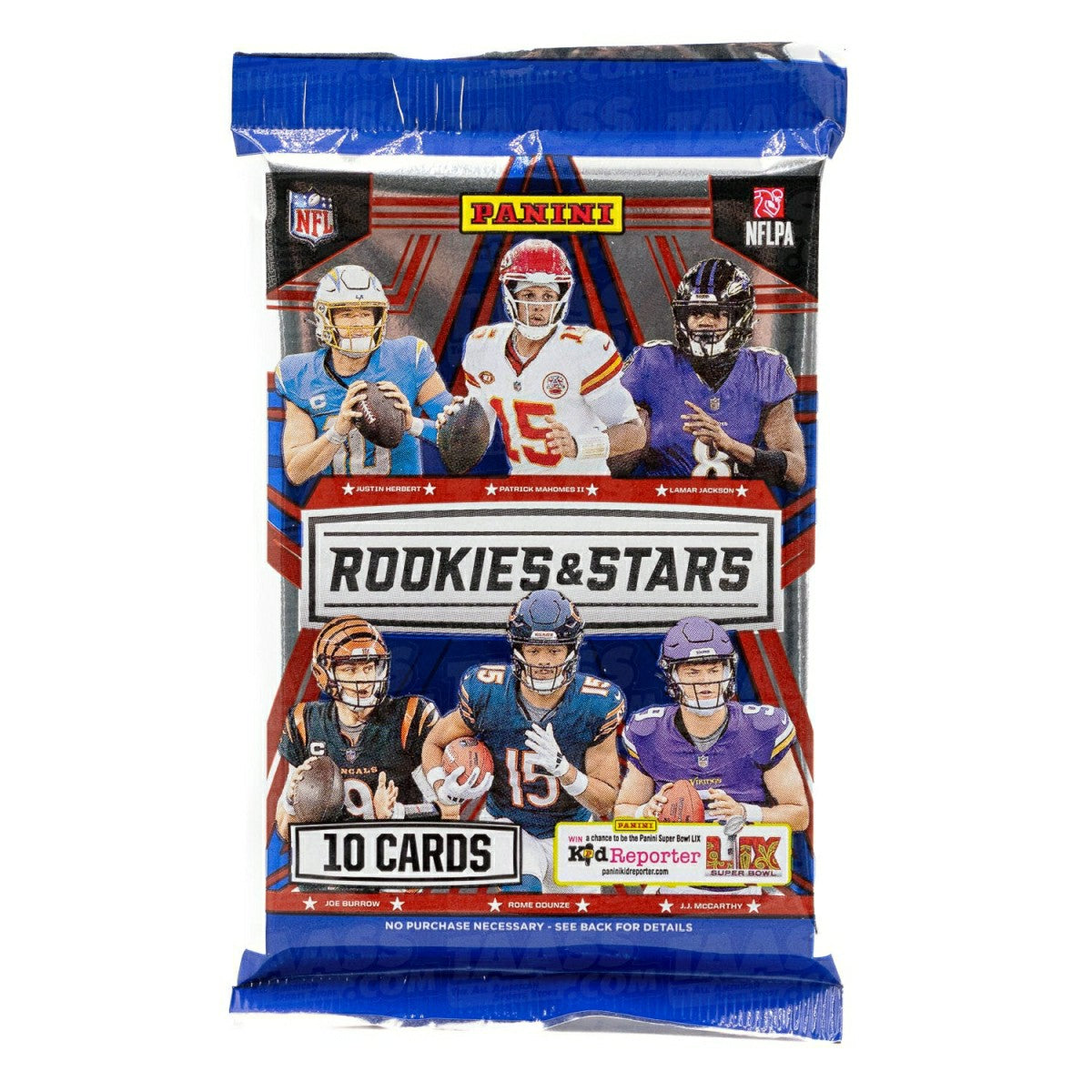 2024 Panini Rookies & Stars Football NFL Retail Pack Lifestyle