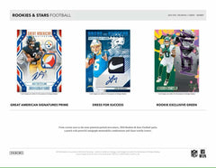 2024 Panini Rookies & Stars Football Hobby Box NFL Taass US